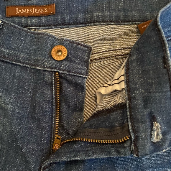 James Jeans Shorty Shorts Denim cutoff shorts 26 - Picture 4 of 4
